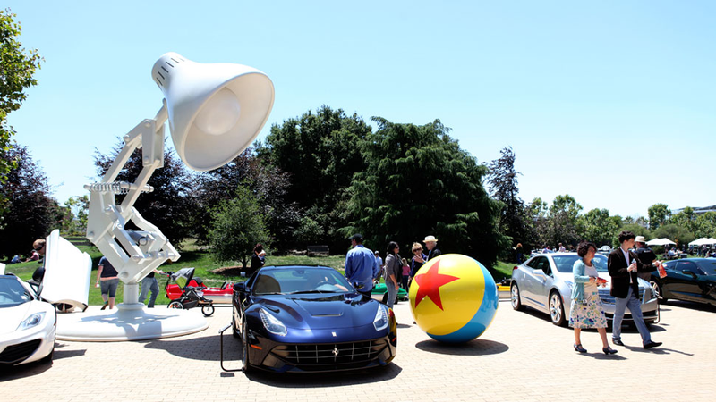 Illustration for article titled This Is What It's Like Inside Pixar's Secret Car Show